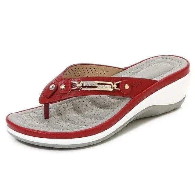 Kvinders Bløde Polstrede Flip-Flops– , Komfortable, Alsidig