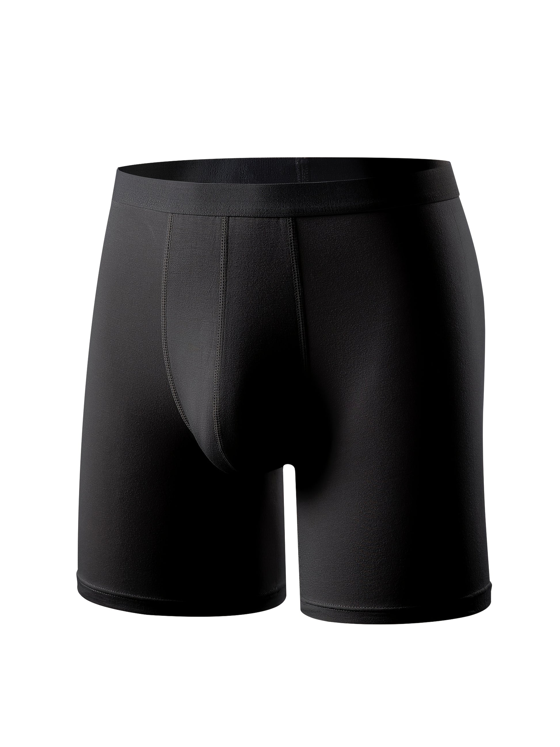 Herrers boxershorts i bambusfiber med mellemhøj talje - Fugttransporterende, åndbart undertøj