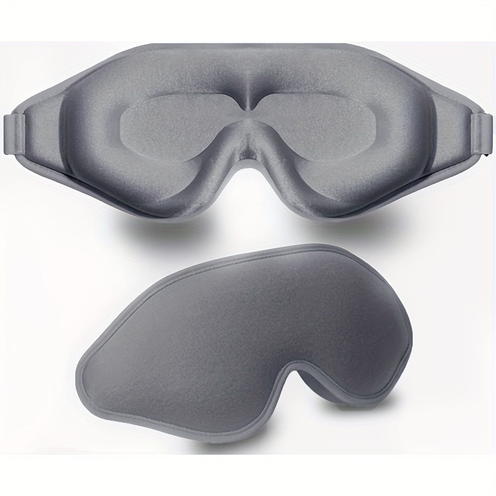 Ultra-komfortabel 3D-søvnmaske med konturer