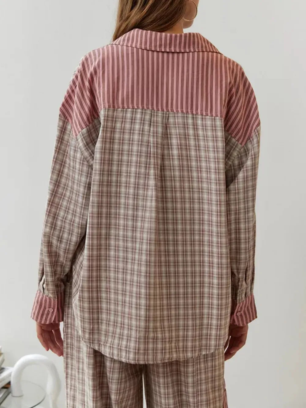 Luksuriøst pyjamassæt med afslappet pasform til kvinder i 2 dele - Komfort, kvalitet
