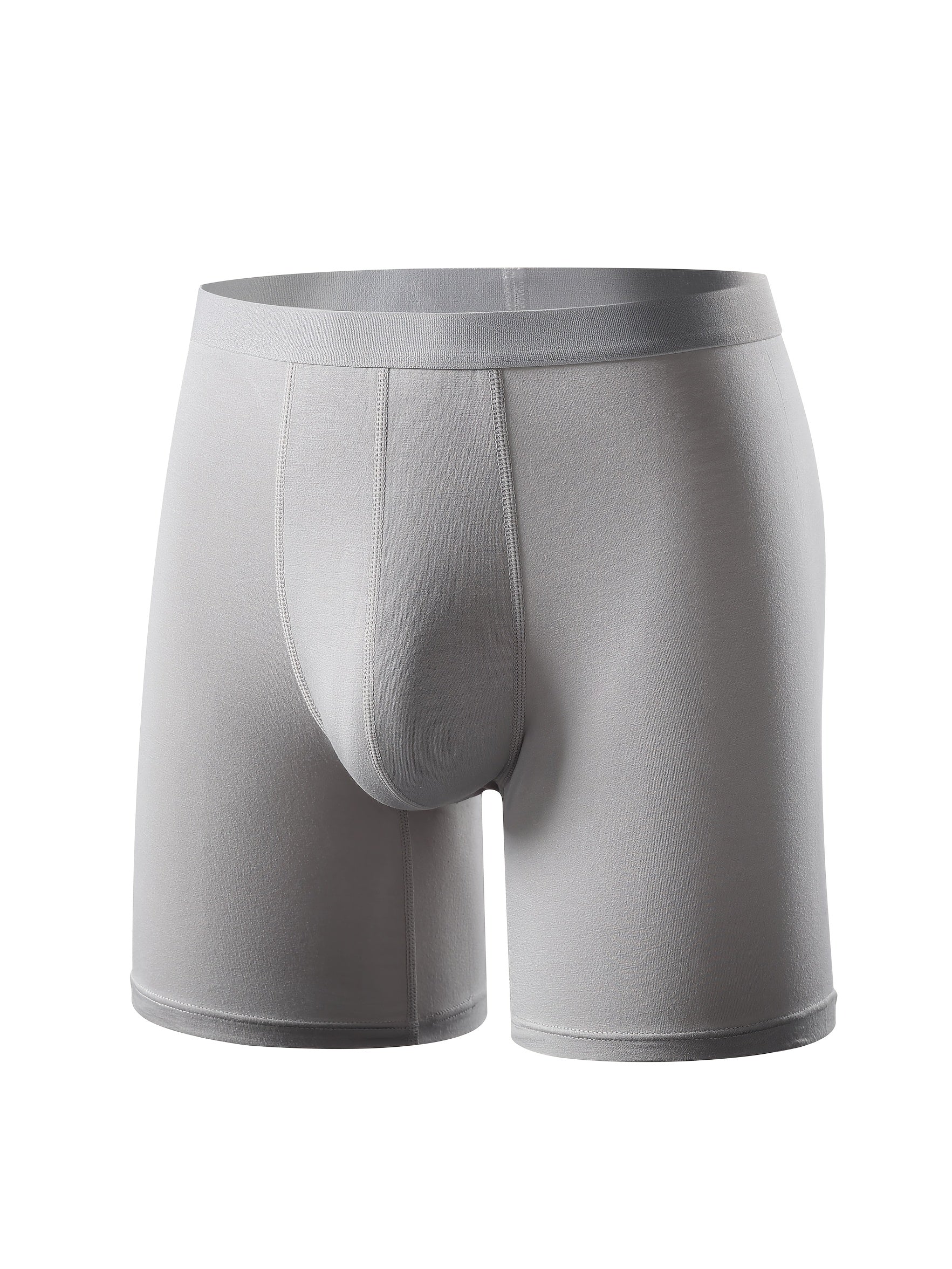 Herrers boxershorts i bambusfiber med mellemhøj talje - Fugttransporterende, åndbart undertøj