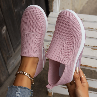 Dame Slip On Støttende Hævede Sneakers