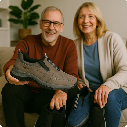 Unisex Premium Ortopædiske Komfort Vandresko – Smertelindring, Støtte