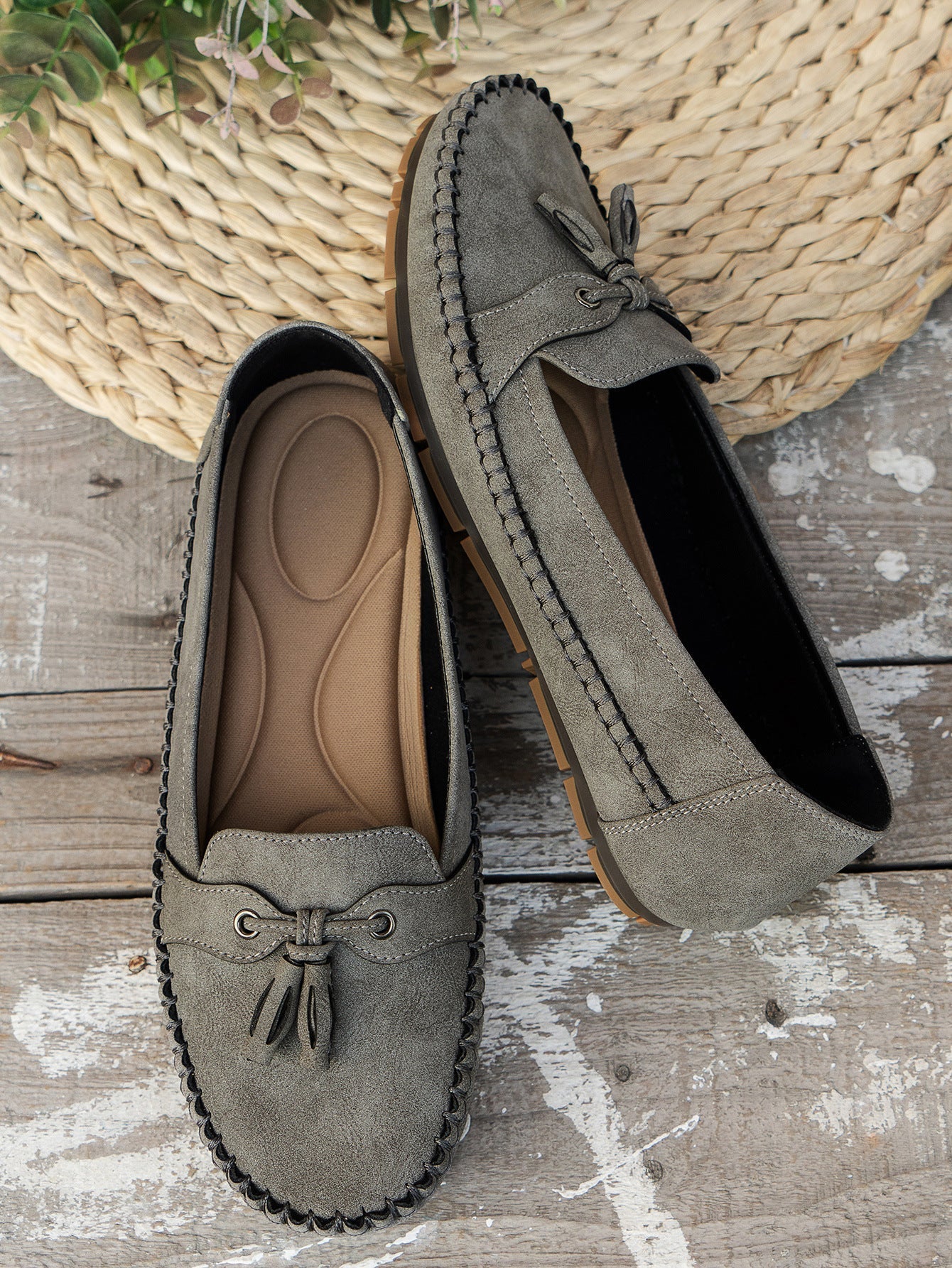 Kvinder Elegant Polstrede Let Holdbare Loafers