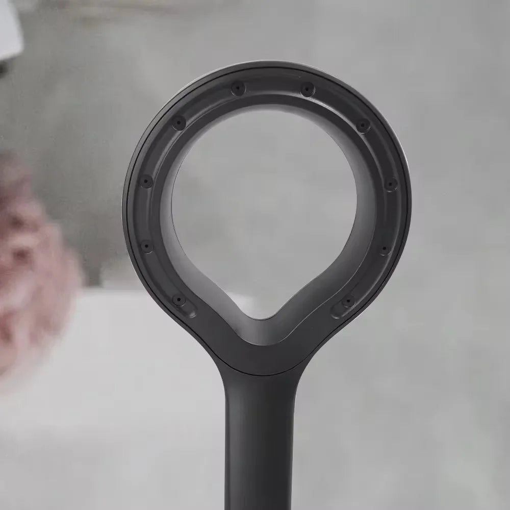Turbo Spray Booster Brusehoved Med Højtryk Og Vandbesparende Dysse