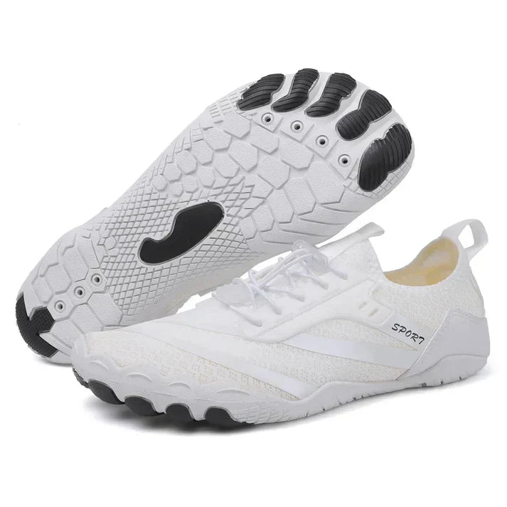 Unisex Premium Læder Barfodssko – Komfortable, Fleksible, Holdbare