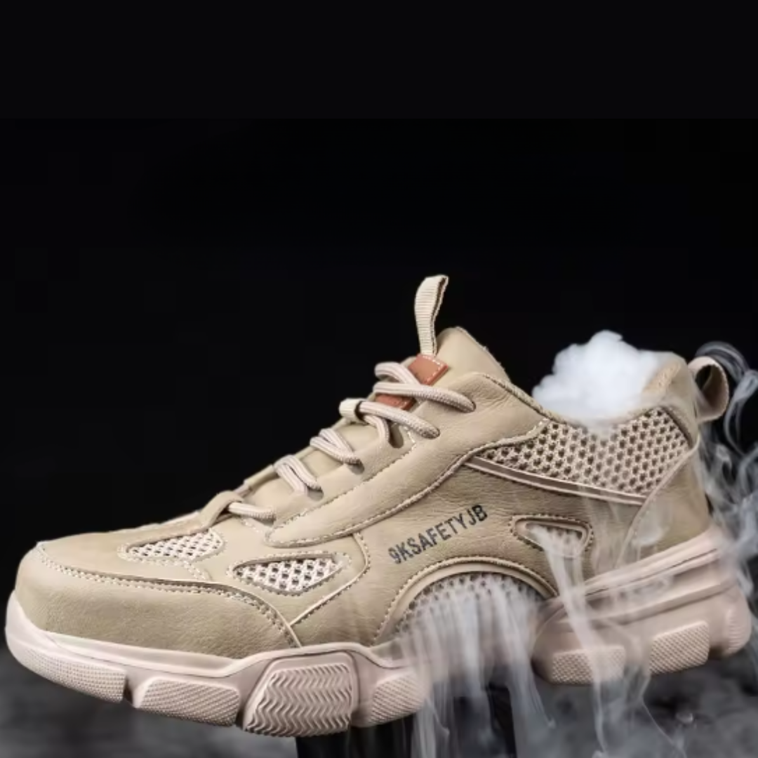 Letvægts sikkerhedssko og arbejdssko unisex stil