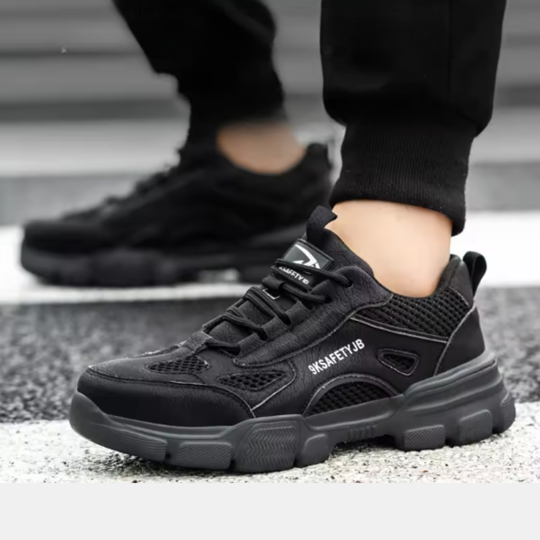 Letvægts sikkerhedssko og arbejdssko unisex stil