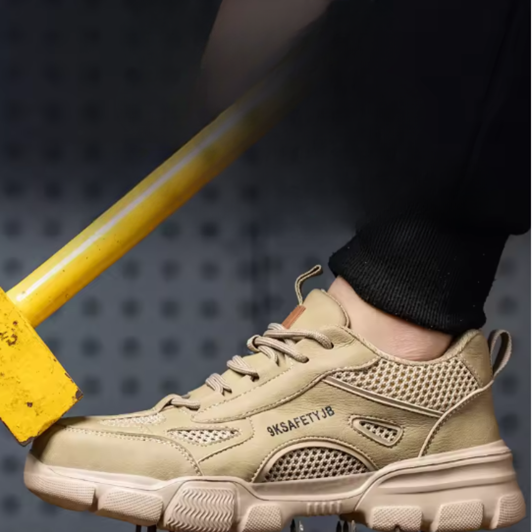 Letvægts sikkerhedssko og arbejdssko unisex stil