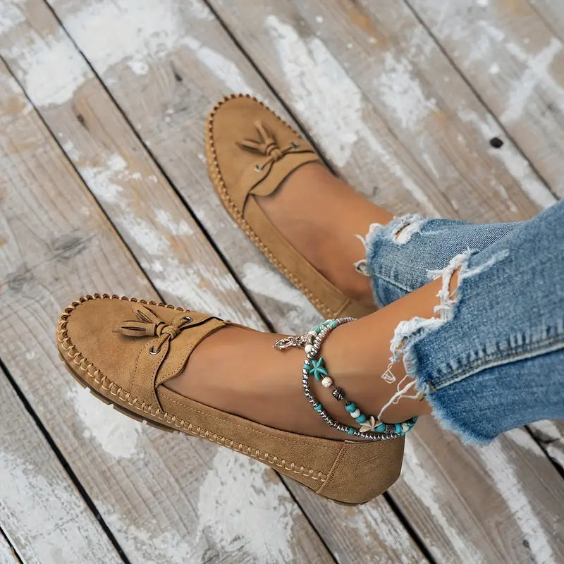 Kvinder Elegant Polstrede Let Holdbare Loafers