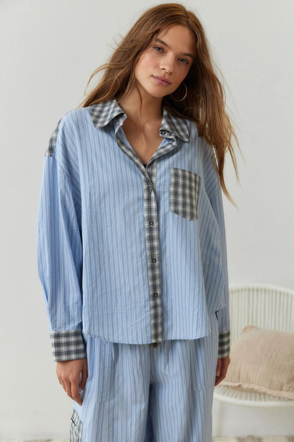 Luksuriøst pyjamassæt med afslappet pasform til kvinder i 2 dele - Komfort, kvalitet