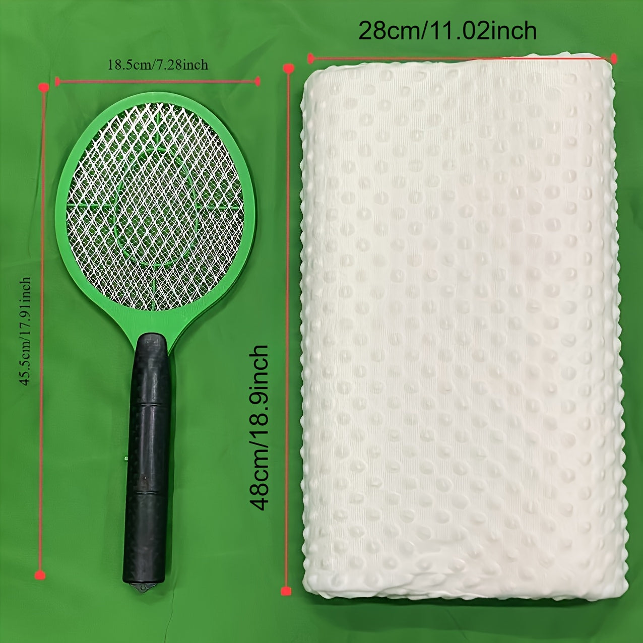 Wave Line Memory Foam-pude - Langsomt reboundende ergonomisk konturdesign, hypoallergenisk hvid pude til nakke- og rygstøtte