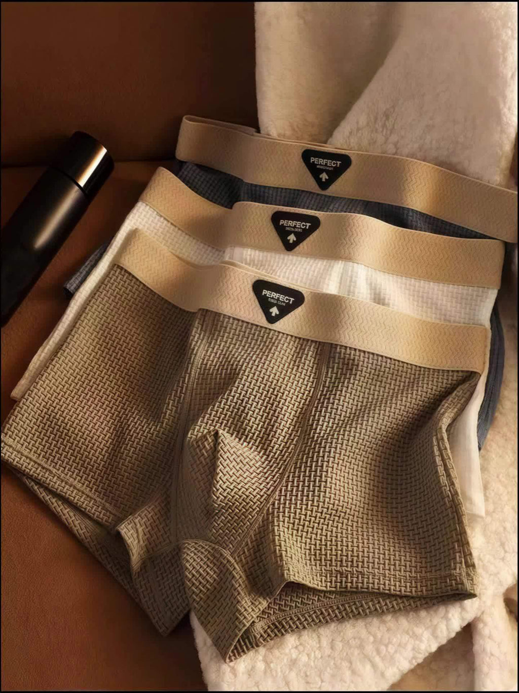 Bambus boksershorts til mænd – Blød, åndbar og strækbar pasform