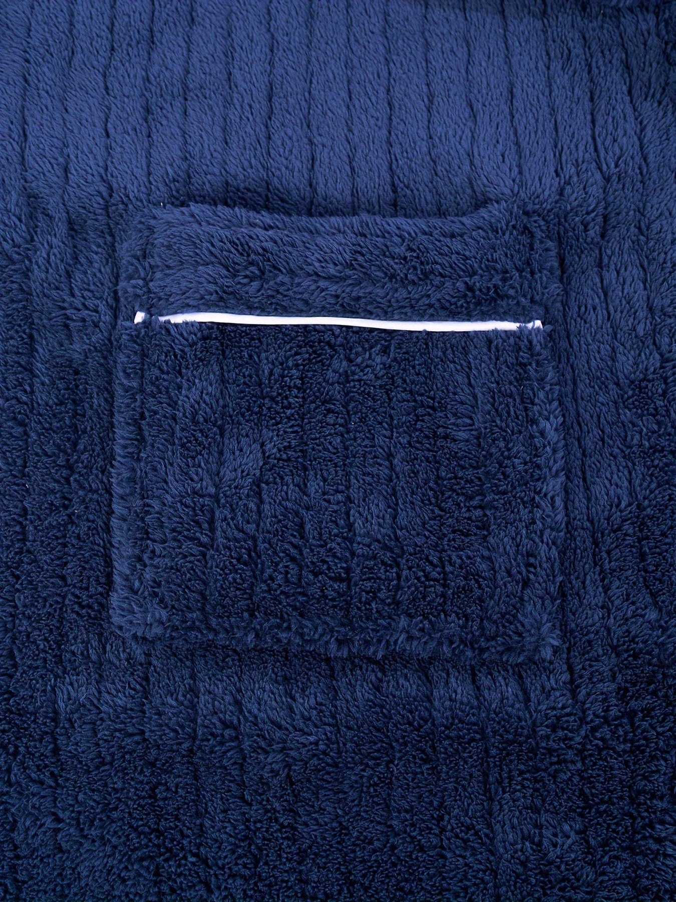 Herre Badekåbe i Navy Velour – Klassisk Komfort