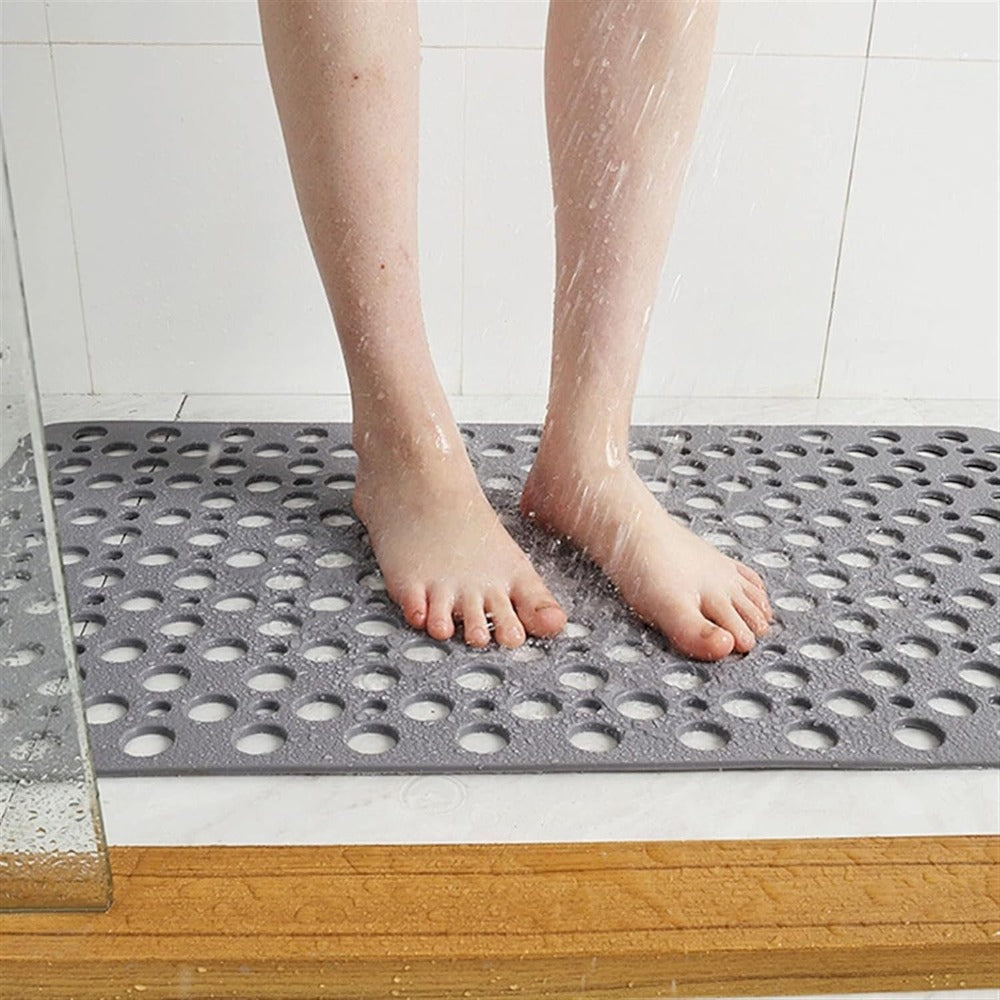 Skridsikker Brusemåtte med Sugekopper – Sikkerhed i Badet